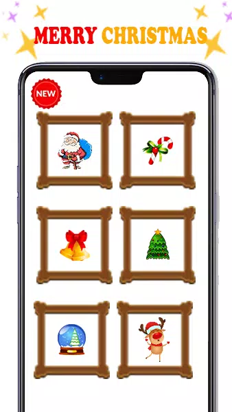 Christmas - Coloring by Number Ảnh chụp màn hình 3