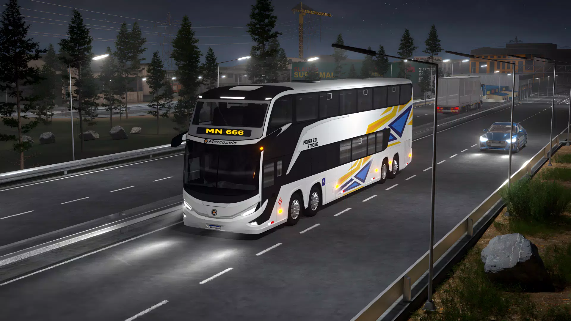 Bus Coach Simulator: City Bus Schermafbeelding 2