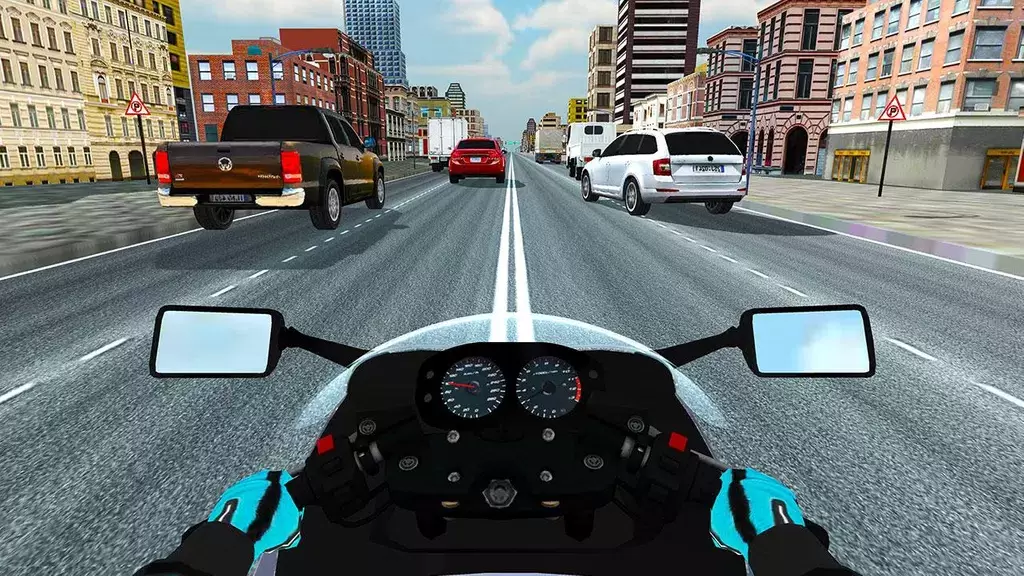 Highway Traffic Rider - 3D Bik Скриншот 1