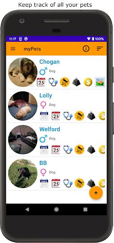 myPets - Pet Manager Captura de tela 0