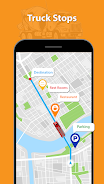 Truck GPS navigator, Direction スクリーンショット 3