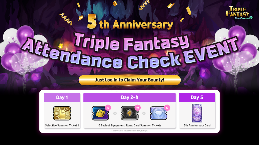 Triple Fantasy FF: 500 summons Capture d'écran 0