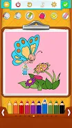 Butterfly Coloring Pages 스크린샷 1