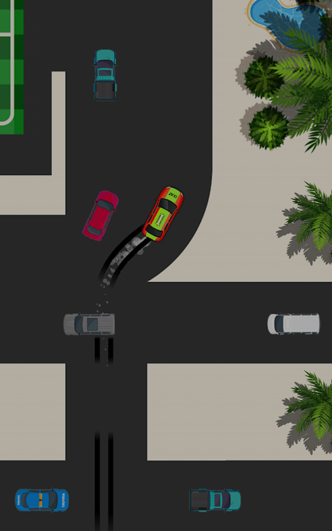 Idle Taxi: Driving Simulator Schermafbeelding 3