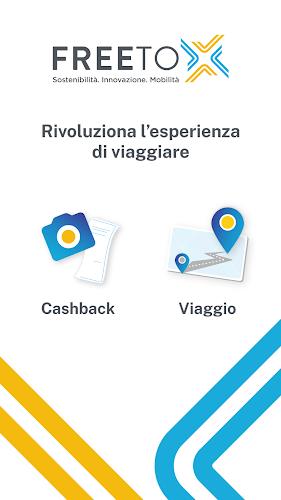 Free To X: Cashback e Viaggio Capture d'écran 0