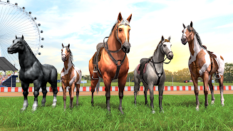 Rival Horse Racing Horse Games Скриншот 0