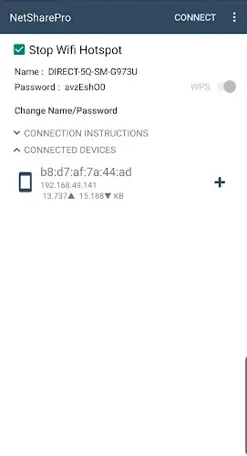 NetShare - no-root-tethering スクリーンショット 0