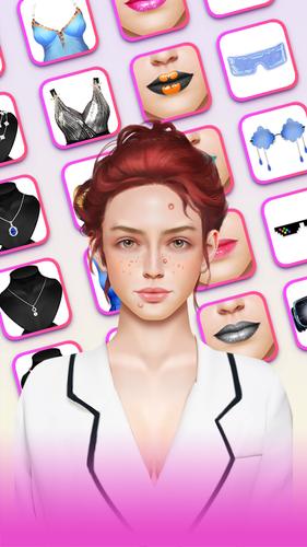 Makeover Stylist: Makeup Game Capture d'écran 2