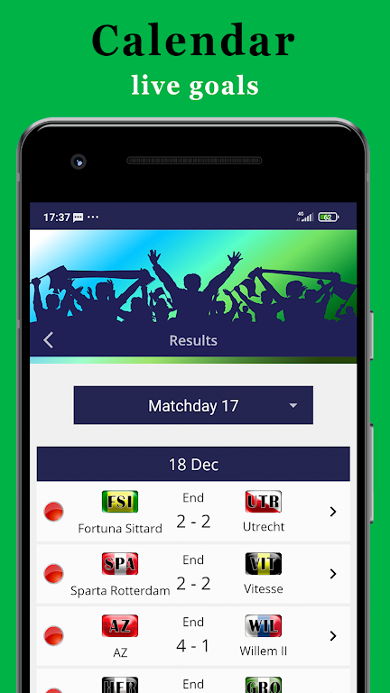 Info Eredivisie Скриншот 0