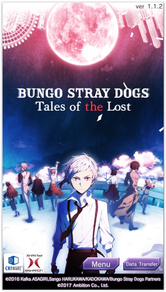 Bungo Stray Dogs: TotL Screenshot 0