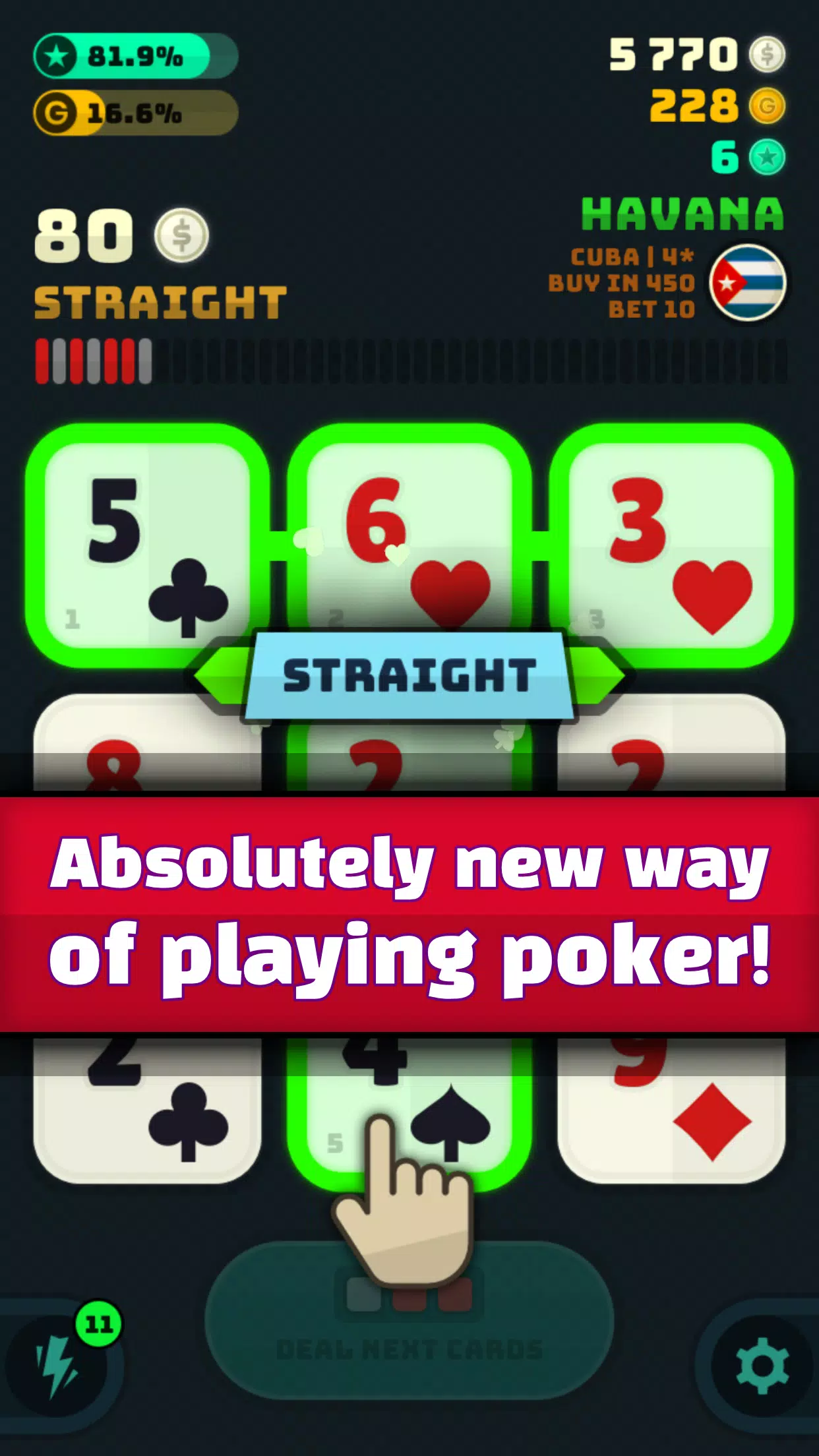 Merge Poker Schermafbeelding 3