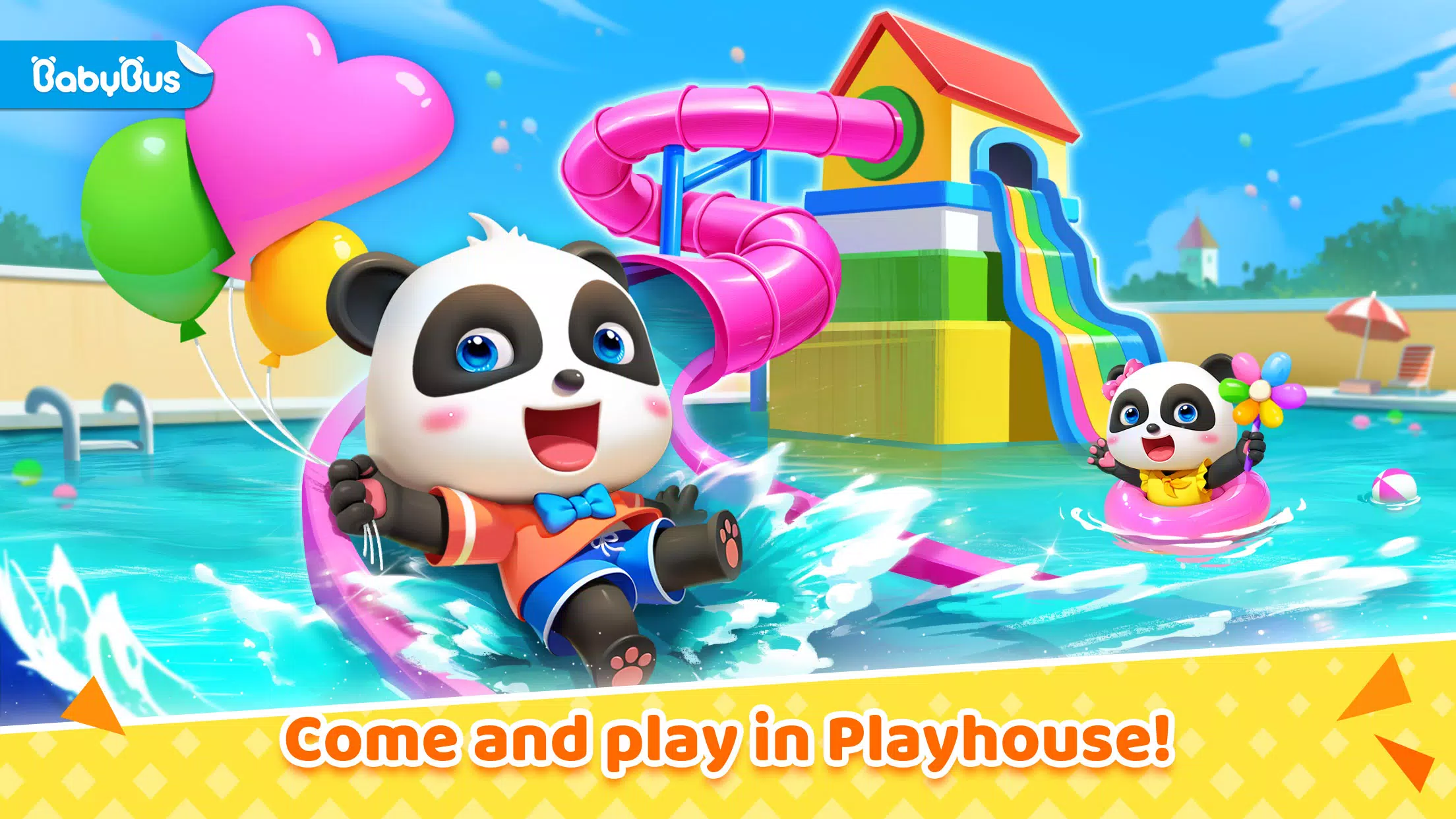 Baby Panda's House Games Tangkapan skrin 0