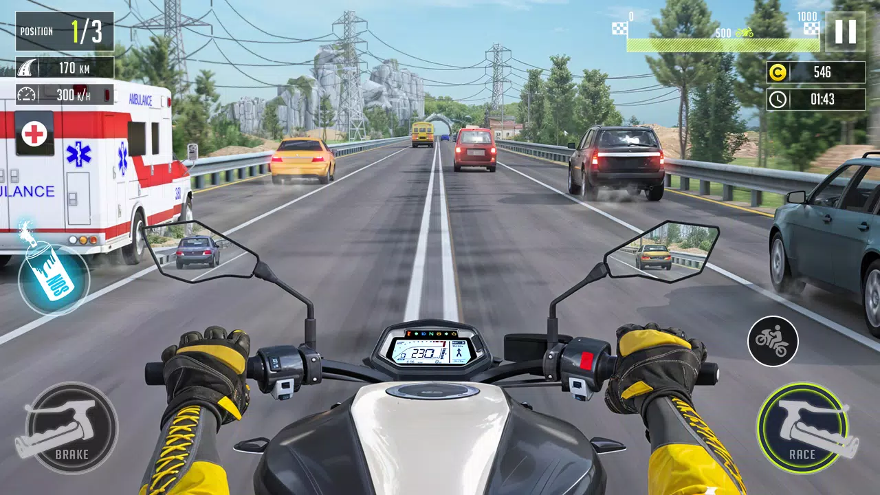 3d Bike Racing Bike Race Games Capture d'écran 0