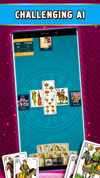 Tute Offline - Card Game Ekran Görüntüsü 1