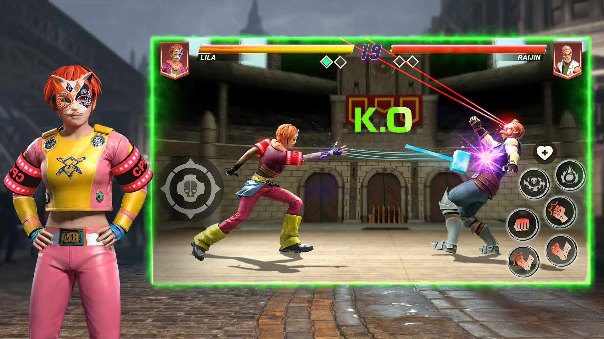 Karate Legends: Fighting Games Schermafbeelding 1