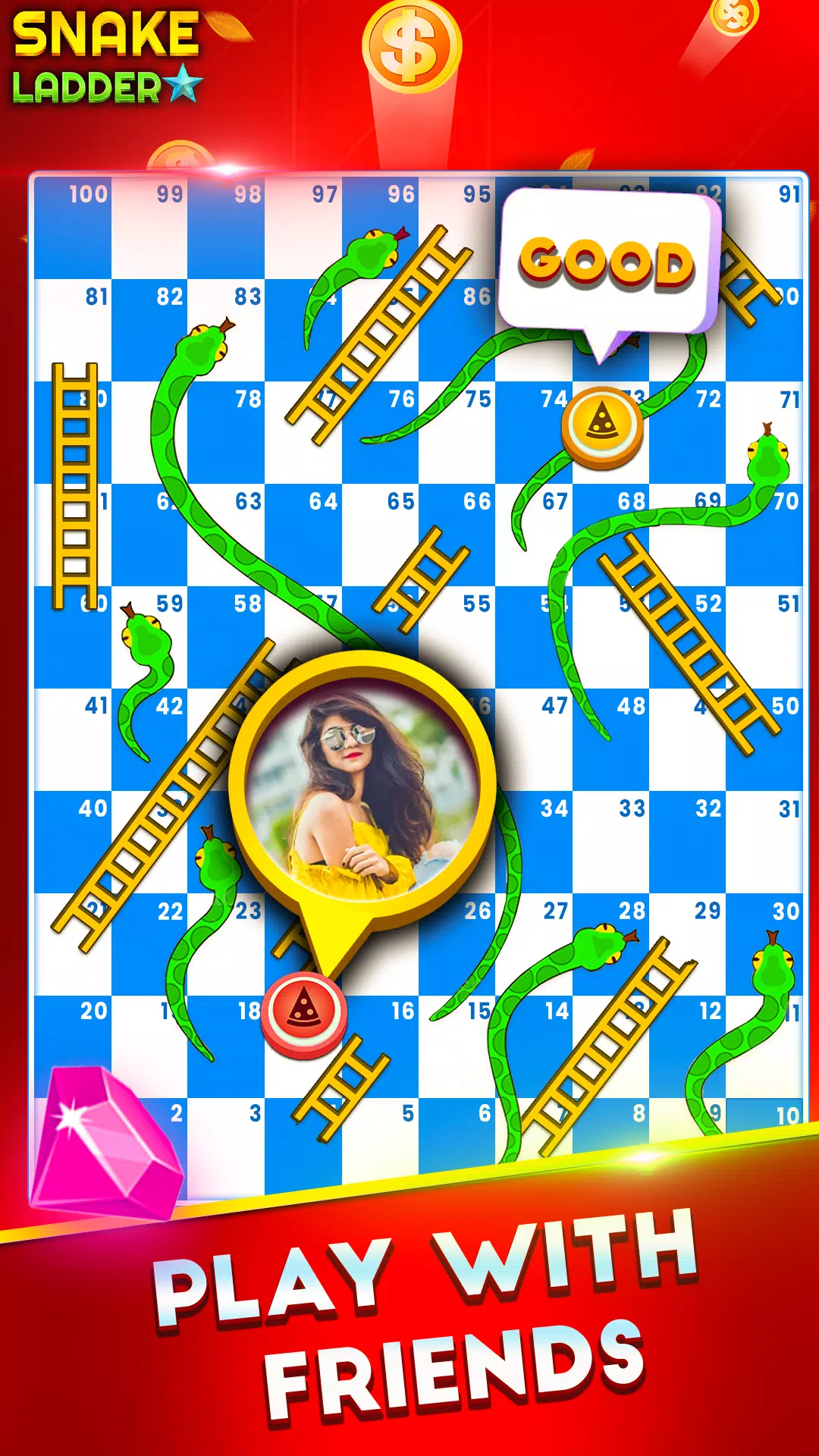 Snakes and Ladders Star Ảnh chụp màn hình 3