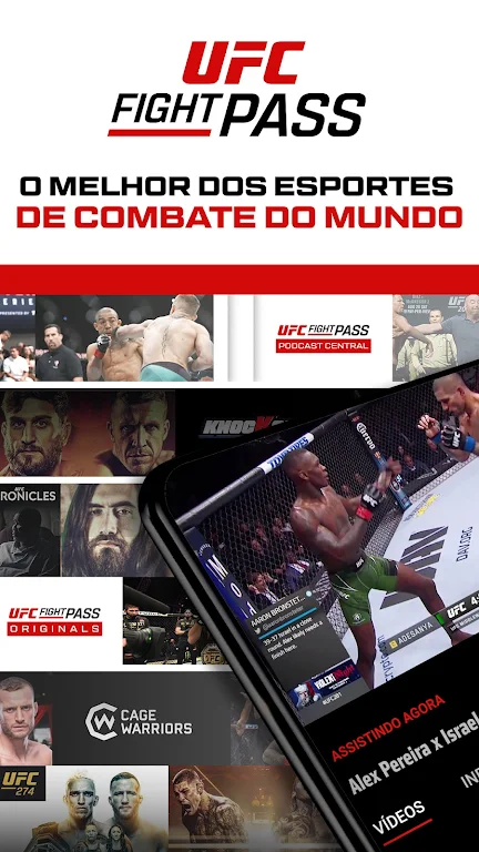 UFC Fight Pass - MMA ao vivo Скриншот 0