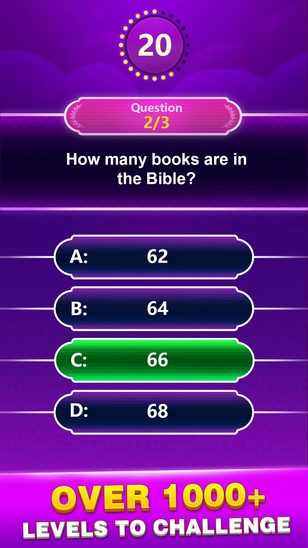 Bible Trivia Capture d'écran 1