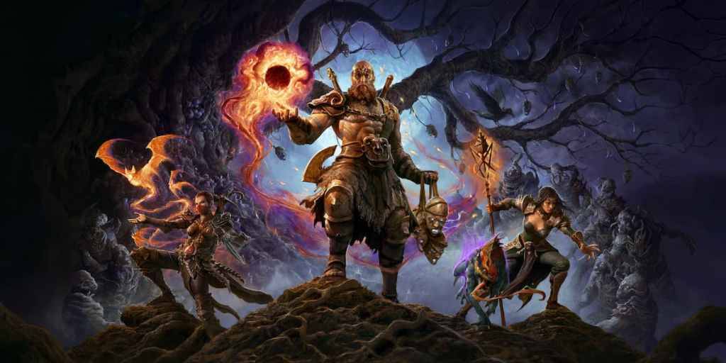 Diablo 4 Promo Art демонстрирует рейтинг 7 -го сезона.