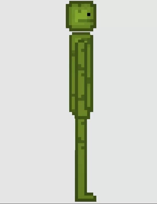 Melon Sandbox Living Character showcase featuring Melon ragdoll physics