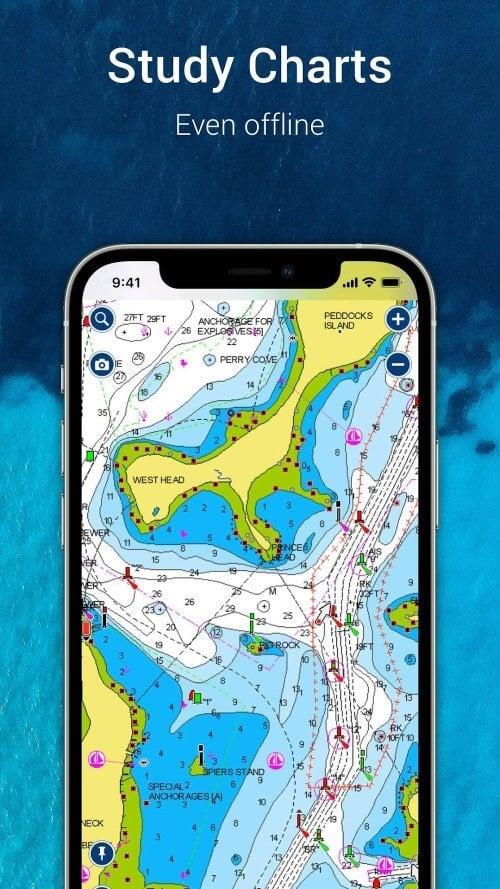 Navionics® Boating Schermafbeelding 1