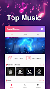 Sweet Music-Music, Video, Albu ภาพหน้าจอ 2