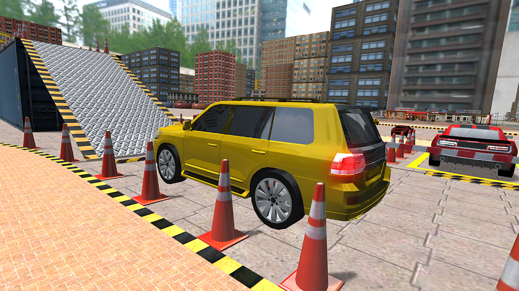 Prado Car Parking Driving Game Скриншот 3