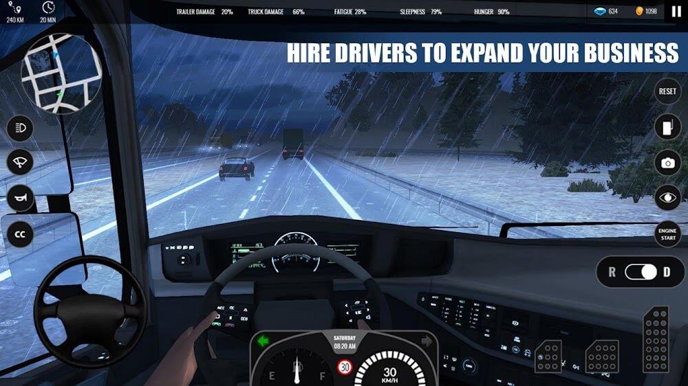 Truck Simulator PRO Europe Ekran Görüntüsü 1