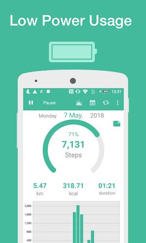 Pedometer - Step Counter Maipo Tangkapan skrin 3