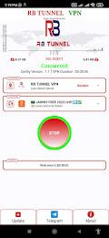 RB TUNNEL VPN ဖန်သားပြင်ဓာတ်ပုံ 1