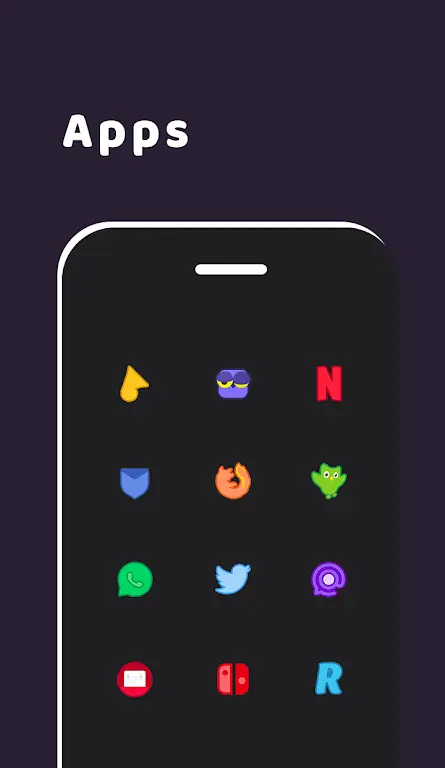 Duo Nano Icon Pack Tangkapan skrin 0