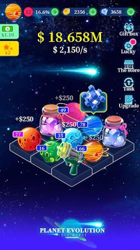 Planet evolution:idle merge应用截图第0张