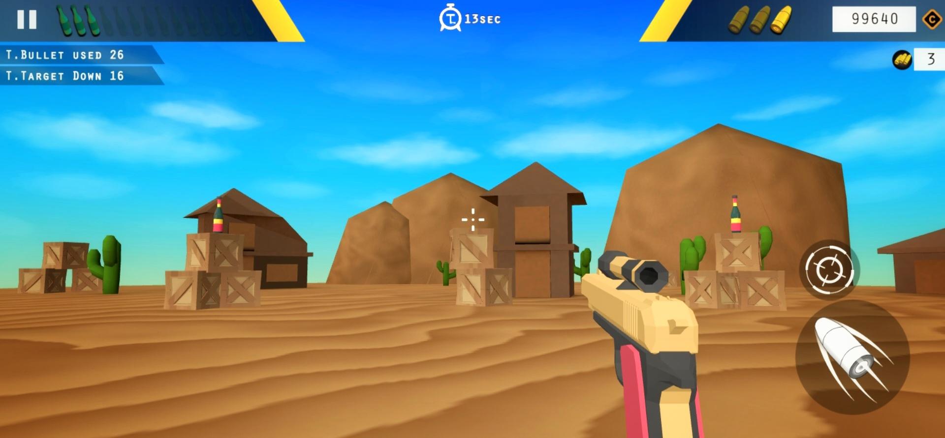 Bottle Shooting Game Captura de pantalla 2