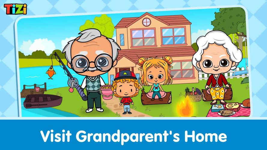My Tizi Town Grandparents Home Captura de pantalla 0
