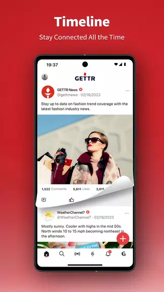 GETTR Capture d'écran 3