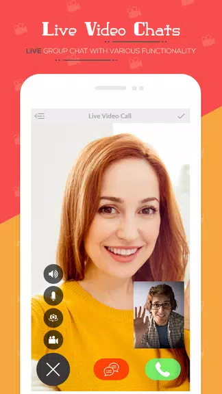 Live Video Chat - Random Video Call with Girls Captura de pantalla 2