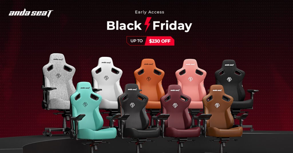 Tawaran Pra-Black Friday: AndaSeat Mengurangkan Harga pada Pra-pesanan Siri X-Air