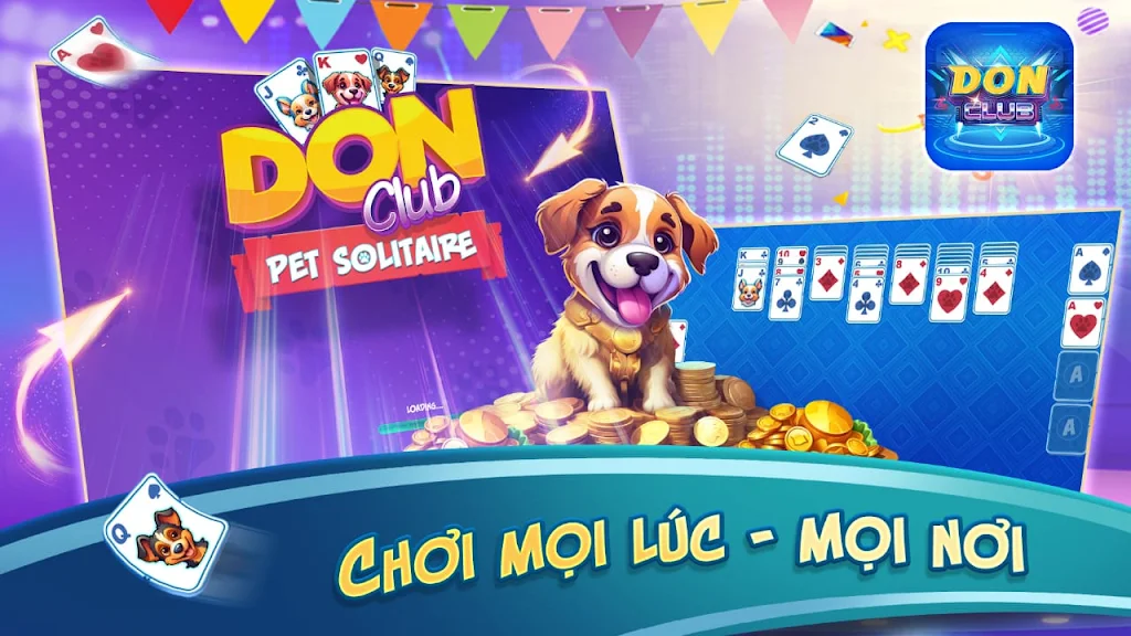 DonClub No Hu Pet Solitaire Ảnh chụp màn hình 0