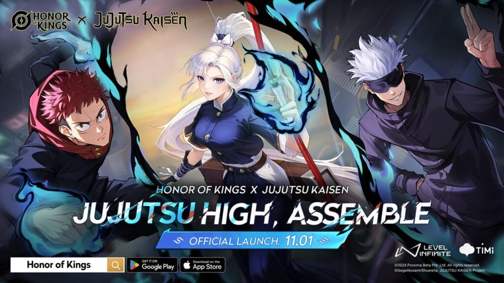 Honor of Kings Joins Forces with Jujutsu Kaisen!