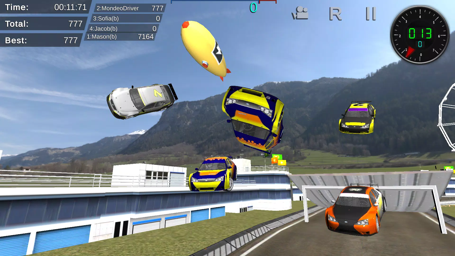 DriftZone: Mondeo Race Madness Ảnh chụp màn hình 1