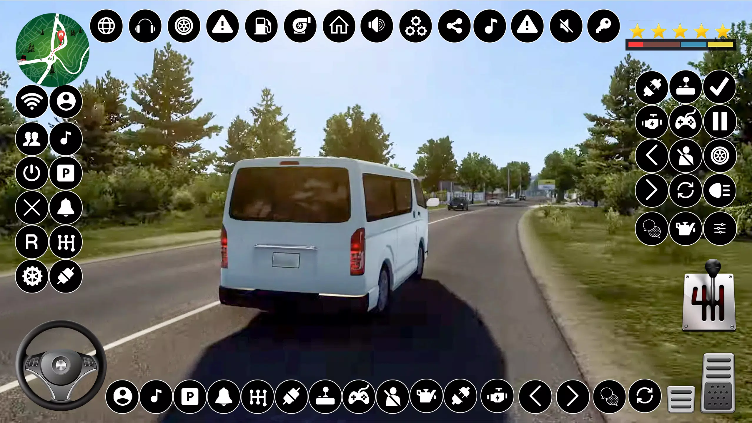 Car Games Dubai Van Simulator Скриншот 3
