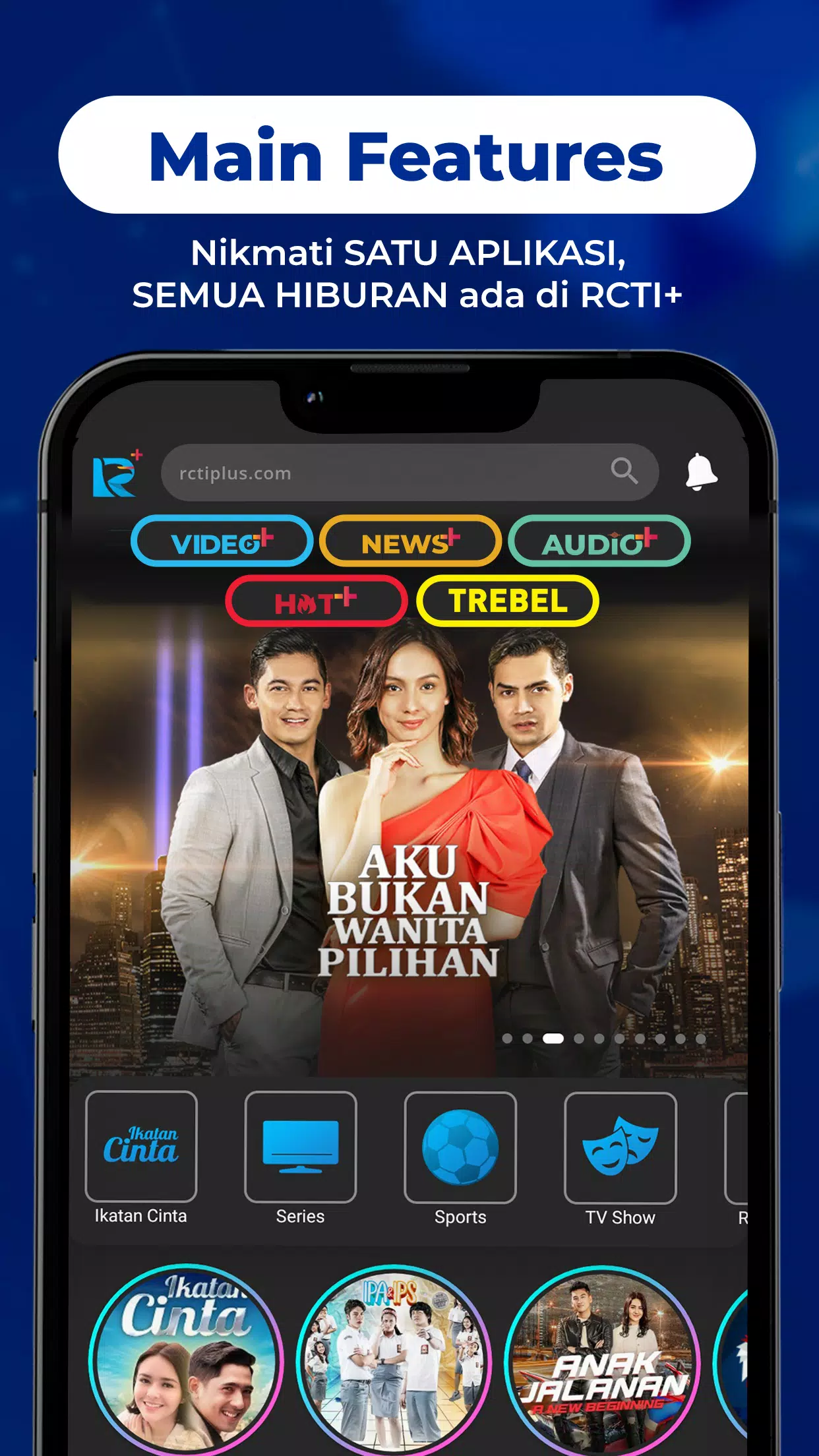 RCTI+ Superapp スクリーンショット 0