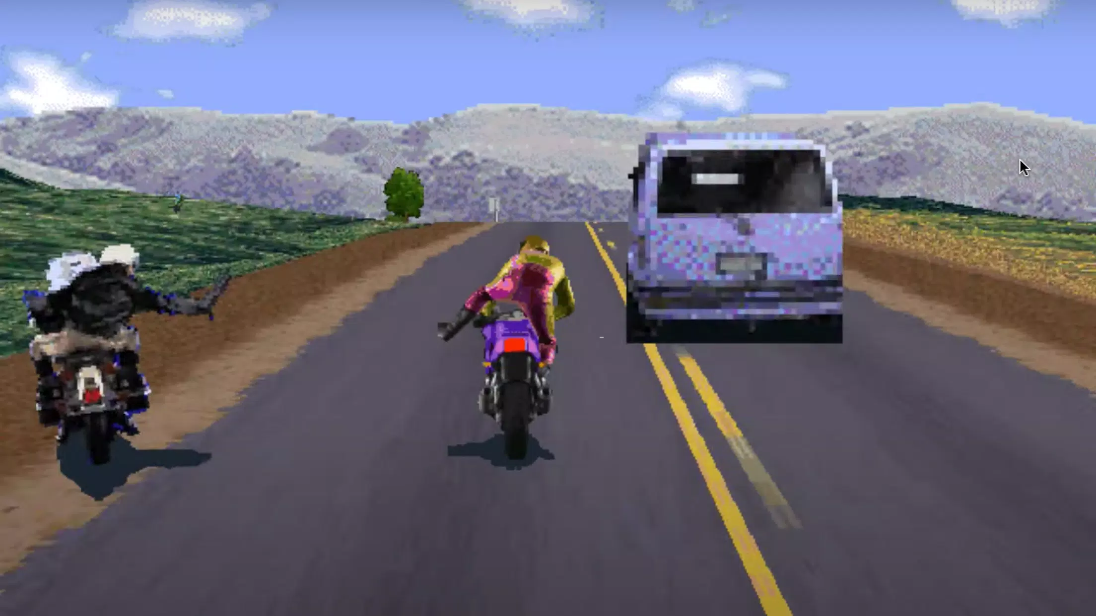 Road Rash Capture d'écran 2