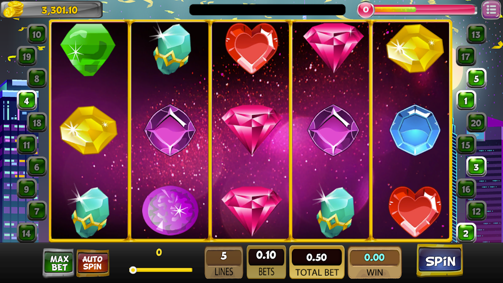 Classic Jewels Master Slot Machine Schermafbeelding 0