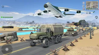 Army Vehicle Cargo: Truck Game Screenshot 2