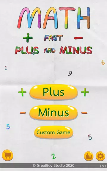 Math Fast Plus and Minus Capture d'écran 0