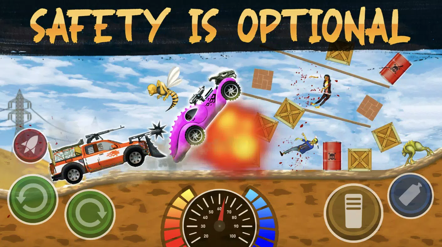 Zombie Crash Racing Screenshot 2