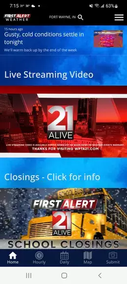 21Alive First Alert Weather Captura de tela 2