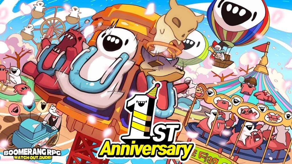 Boomerang RPG Is Celebrating Its 1st Anniversary with the Roulette Event and New Skins