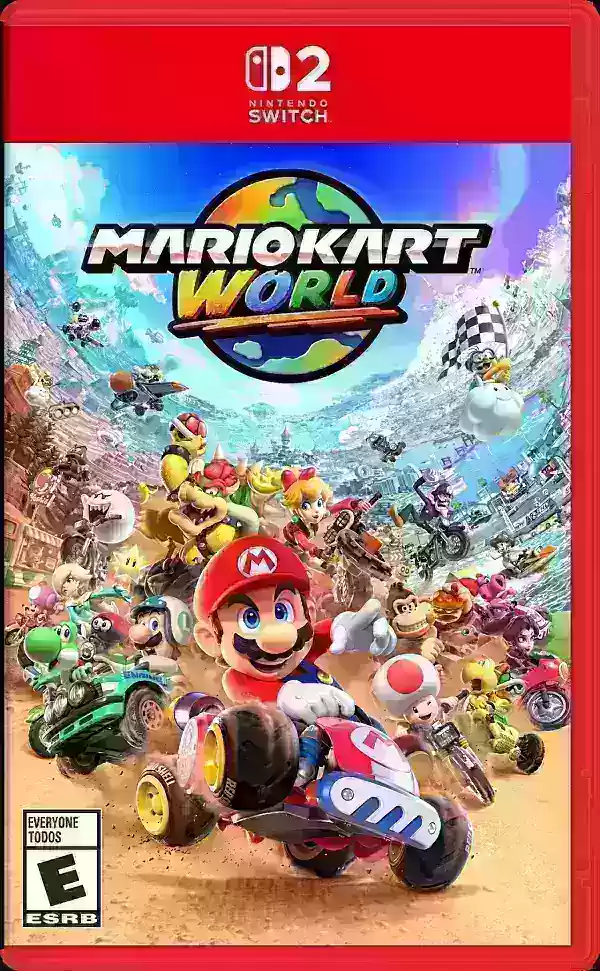„World Mario Kart World Otwarte teraz dla Switch 2”